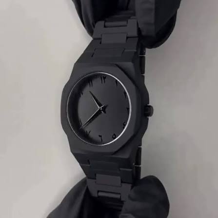 Black Aura Arabic Watch